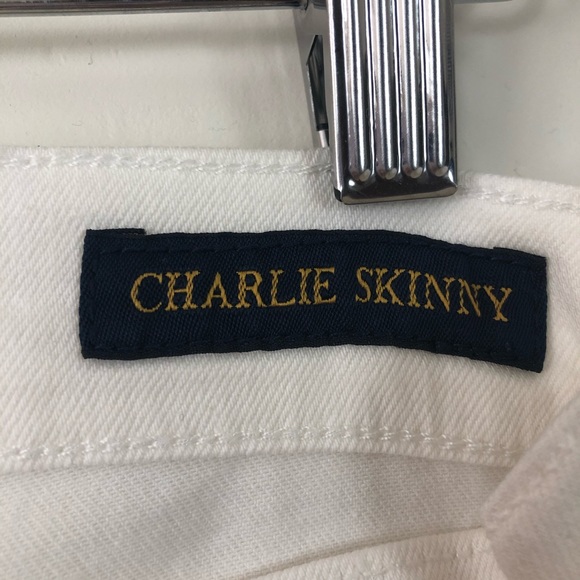 Lucky Brand Charlie Skinny White Jeans - Picture 5 of 8